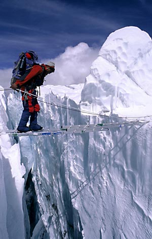 You can find out what it feels like to be here by visiting the National Geographic's interactive Everest tour page.